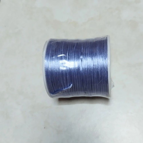 Satin rattail cord lilac 1.5mm 100m