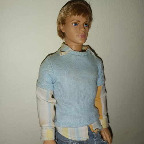 Fashion Fever Ken Doll Blue Jeans 2007 like new