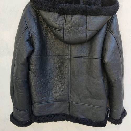 Milano vintage Italian leather jacket used, size M