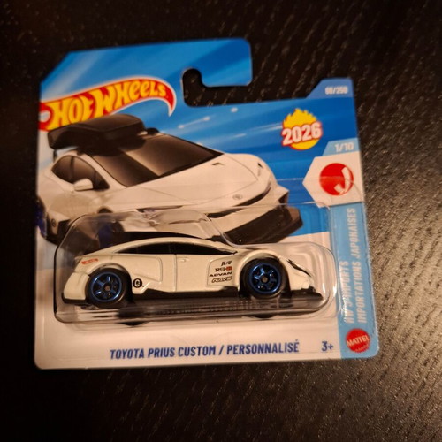 Toyota Prius Custom Hot Wheels 2026 καινούργιο, άθικτο στο κουτί