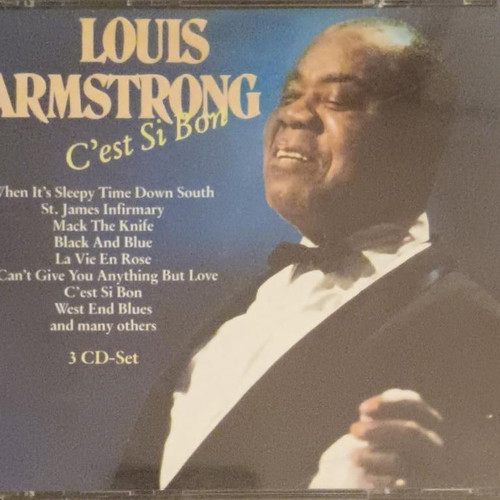 Louis Armstrong C'est Si Bon 3CD set used, jazz