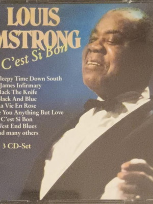 Louis Armstrong C'est Si Bon 3CD set used, jazz