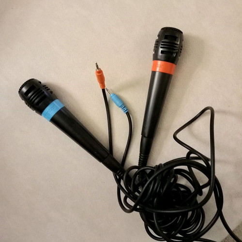 Singstar microphones for PlayStation like new, set of 2
