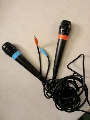 Singstar microphones for PlayStation like new, set of 2