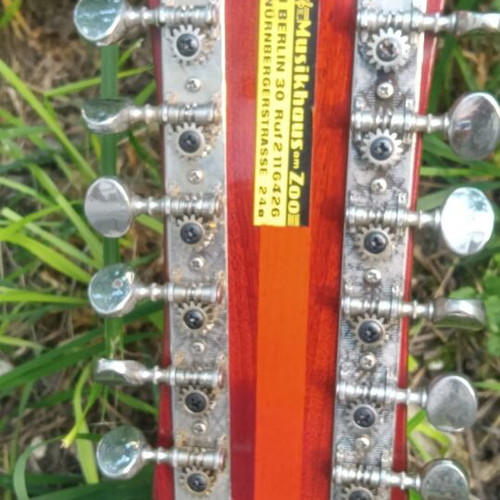 ECO Italia 12-String Guitar like new with decorated strap