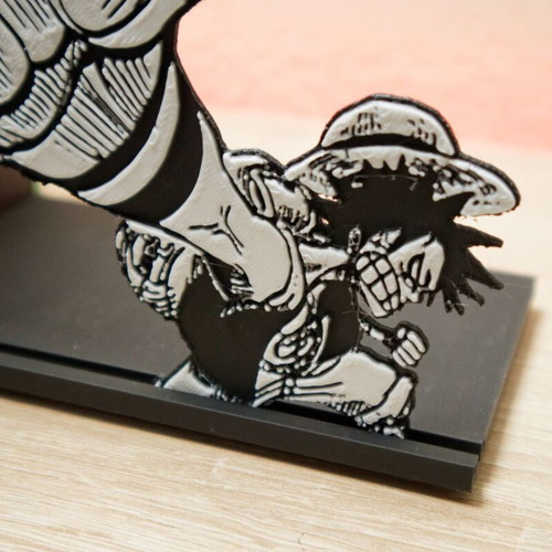 One Piece Luffy Bookend New, Manga and Book Support