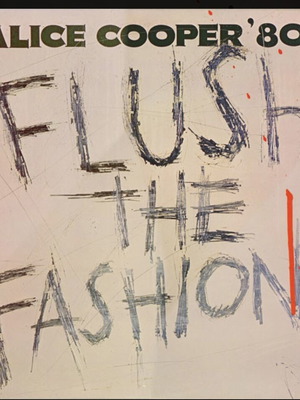 Flush The Fashion Alice Cooper винил LP като нов