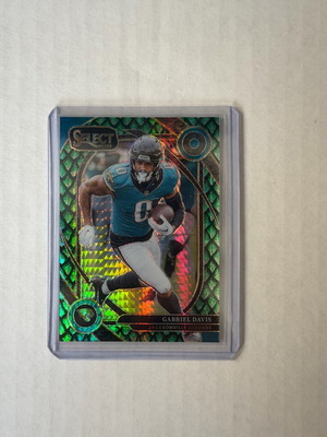 2024 Panini Select Club Level Gabriel Davis #257 Dragon Scale Prizm κάρτα καινούργια