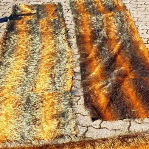 Decor rugs 2x1 gold color, set of 3 new