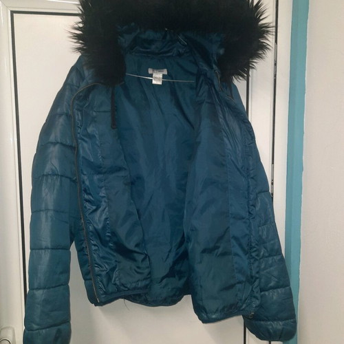 Women's lightweight jacket blue like new, size up to XXL