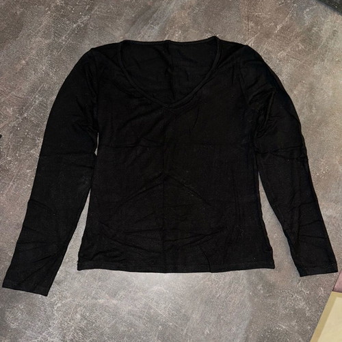 Zara cardigan and shirt set used, black, size S