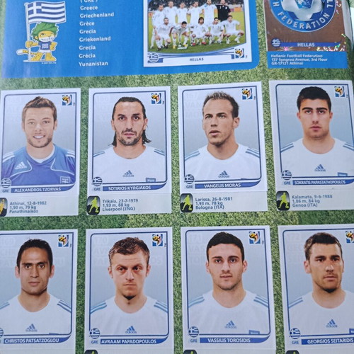 Άλμπουμ Panini World Cup 2010 μεταχειρισμένο, South Africa