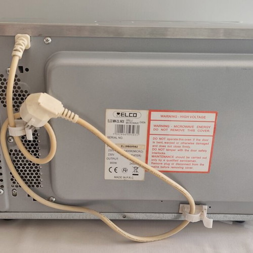 Φούρνος μικροκυμάτων ELCO 23lt inox grill μεταχειρισμένος