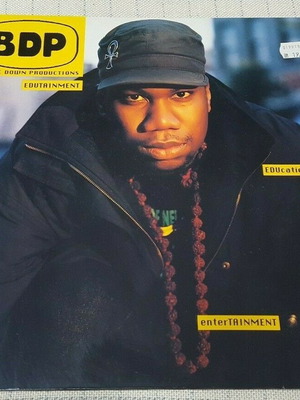 Boogie Down Productions Edutainment LP μεταχειρισμένο, hip-hop