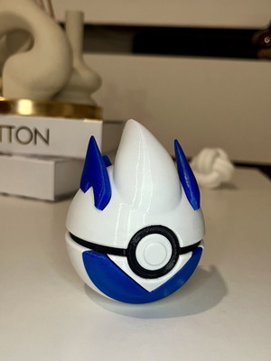 Pokemon Lugia Pokeball new 3D printed figure