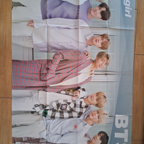 BTS super giant poster, new, 120x80 cm