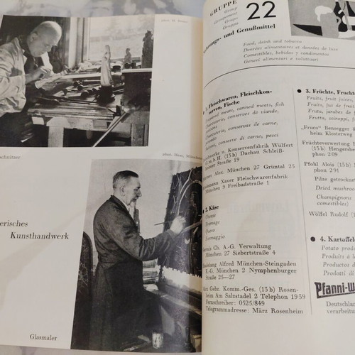 Export Katalog für Oberbayern und Niederbayern 1955 book