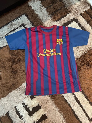 Barcelona Messi #10 replica jersey used season 11/12