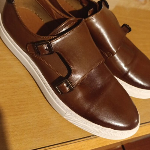 Zara leather shoes used, size 43, brown