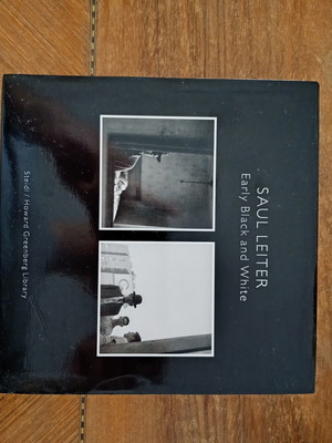 Saul Leiter Early Black and White book like new