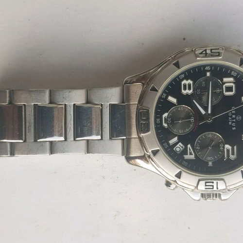 Certus chronograph watch in excellent condition