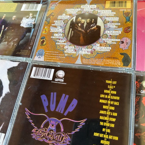 Aerosmith Discography 8 CD set like new, rock