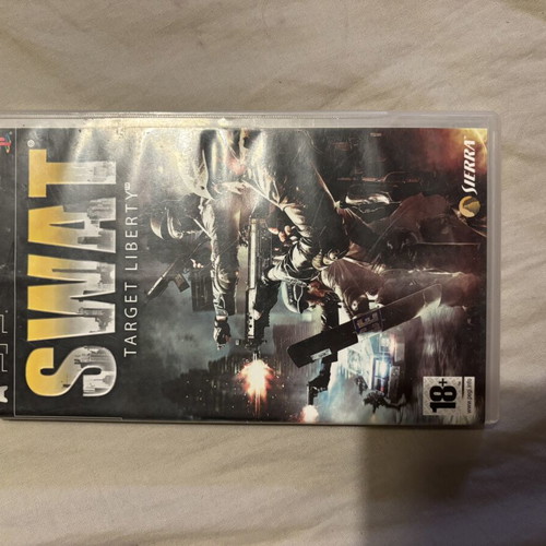 Swat Target Liberty PSP videogame used, shooting
