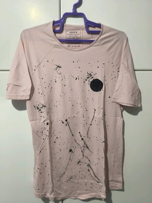 Gus men's short-sleeve T-shirt pink like new, size M