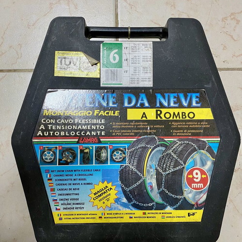 Lampa 9mm Snow Chains Group 6 new, car accessories