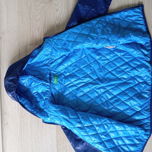 United Colors of Benetton children's windbreaker jacket, blue, age 7-8