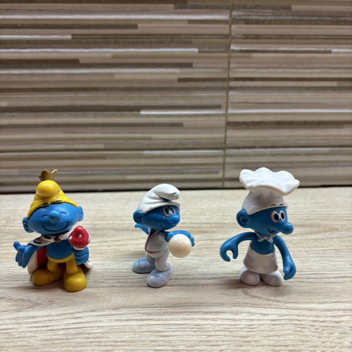 The Smurfs collectible figures by Peyo, set of 3