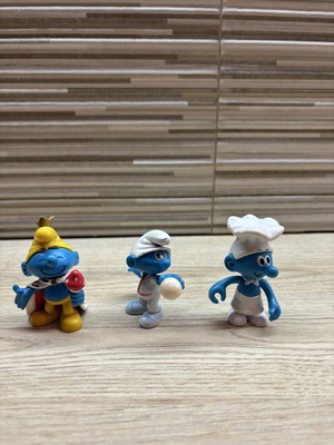 The Smurfs collectible figures by Peyo, set of 3