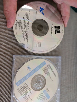George Michael Billy Idol CD used in excellent like-new condition
