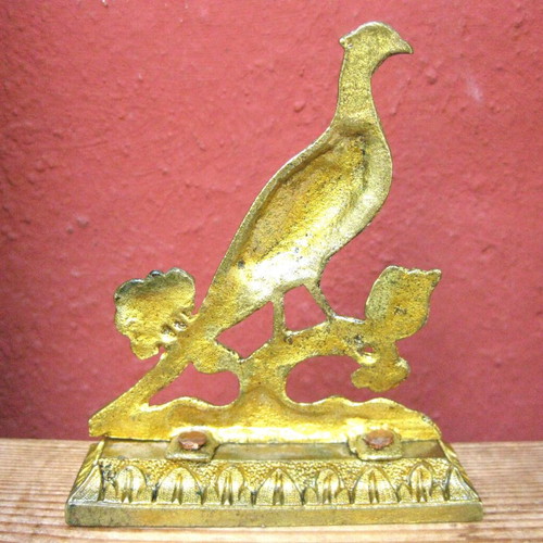Decorative pheasant bronze used with gilding