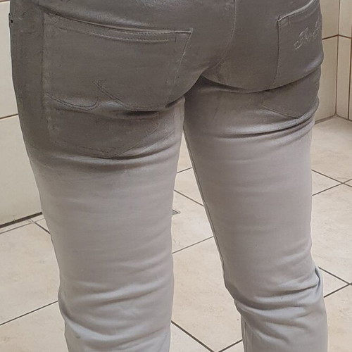 Iceberg women's elastic skinny pants with degradé ombré effect, like new, size M