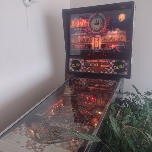Williams Diner 1990 pinball machine used
