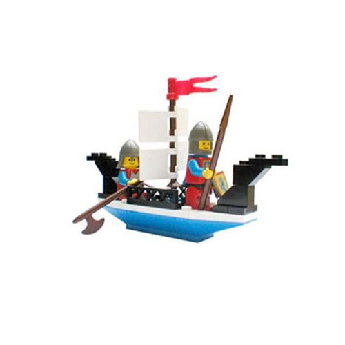 Lego Vintage King's Oarsmen Castle Lion Knights 6017 used