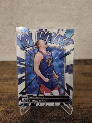 Nikola Jokic Donruss Optic My House #20 used basketball card