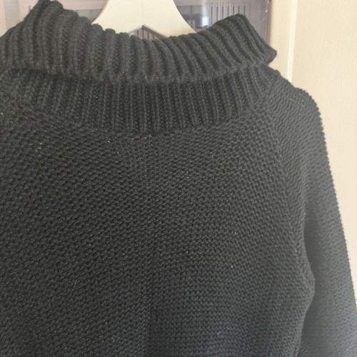Badila long black cardigan, one size