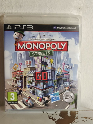 Monopoly Streets PlayStation 3 game, English