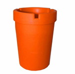 Orange beach/car ashtray new