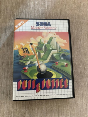 Putt & Putter Sega Master System game, complete