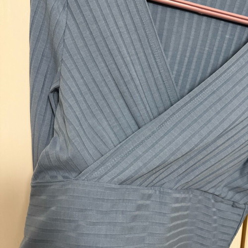 Shein blue blouse used, size S