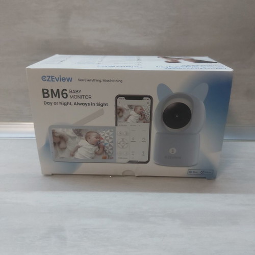 CZEview BM6 Smart Video Baby Monitor 2K HD Screen Wi-Fi App New