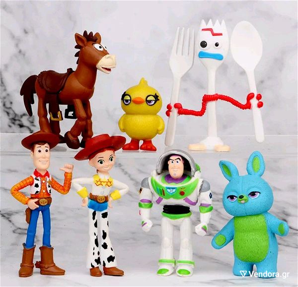  7 sillektikes figoures apo tin tenia Toy Story 4