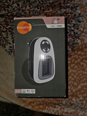 Σόμπα φορητή μπρίζας 500watt σαν καινούργιο