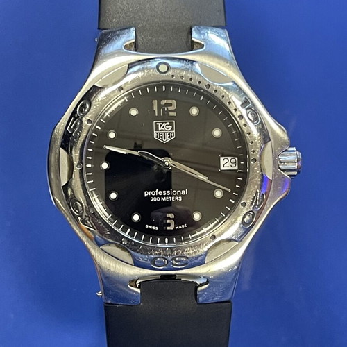 Tag Heuer Kirium watch like new with aftermarket strap