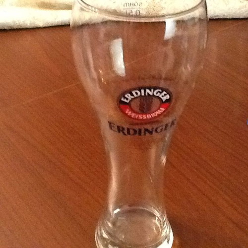 Erdinger Collectible Beer Glass new, height 0.30cm