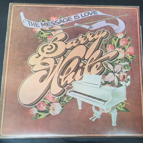 The Message Is Love vinyl used, Barry White, R&B Soul