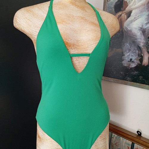 Etam women's swimsuit new, size S/M, green
